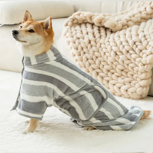 Dog Bathrobe Towel